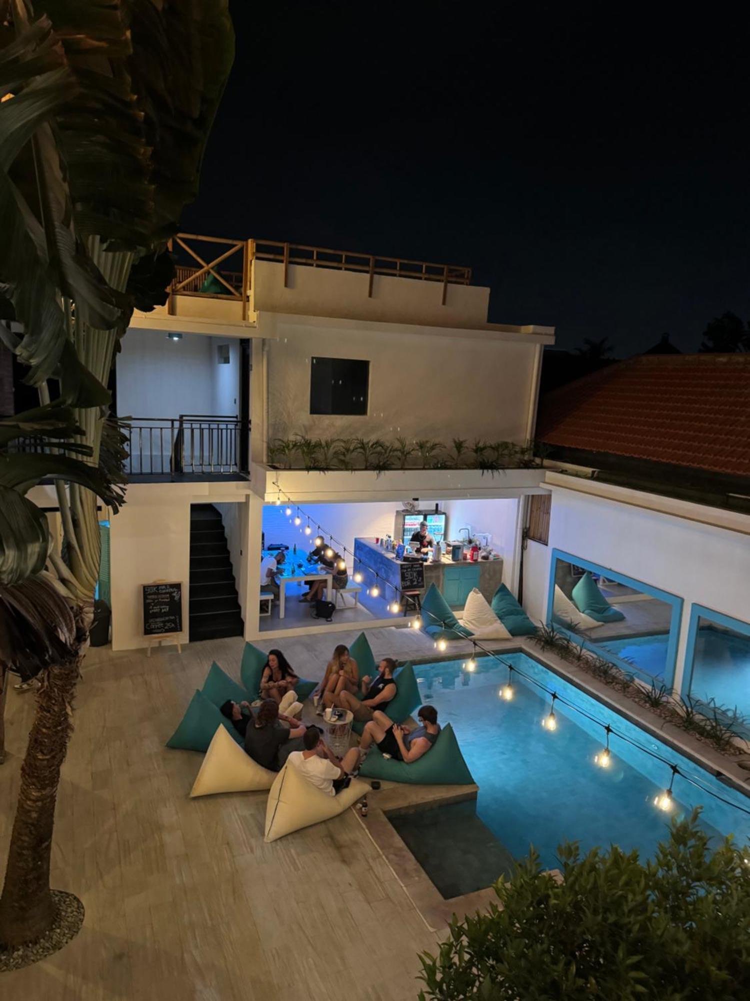 Canggu Central Hostel Kültér fotó